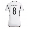 Damen Fußballbekleidung Deutschland Leon Goretzka #8 Heimtrikot WM 2022 Kurzarm
